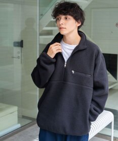 WEGO フリース ハーフZIPプルオーバー
