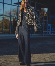 uncrave レオパードジャガード ブルゾン