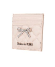 Maison de FLEUR リボンビジューキルティングカードケース