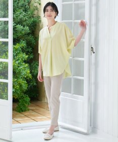 ANY L タックスリーブブラウス