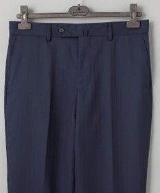 GOTAIRIKU シワになりにくい【御幸毛織/みゆきけおり】DRY SPINNER(ドライスピナー)スーツ（ネイビーストライプ）