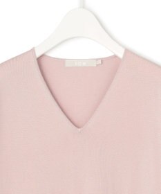 ICB L 【WEB限定カラーあり・接触冷感・UVケア・洗える】 シンセティックハイゲージ 半袖ニット