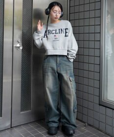 WEGO 【暖かい/裏起毛】裏起毛グラフィックスウェット