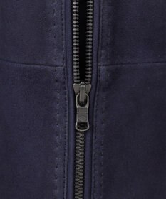 JOSEPH ABBOUD 【キングサイズ・スプリングレザー/スウェード】ゴートスウェード シングル ライダース