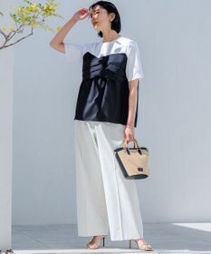 23区 【CLASSY.6月号掲載/Oggi4月号掲載】雑材 バンブー ハンドル ショルダー