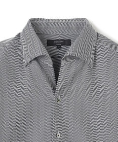 JOSEPH HOMME ツイルへリンボンクレイジー　イタリアンカラードレスシャツ