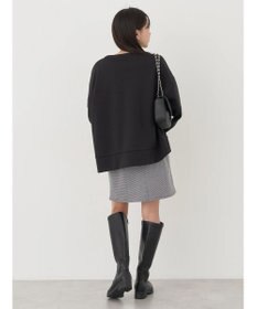 earth music&ecology サイドボタンダンボールプルオーバー