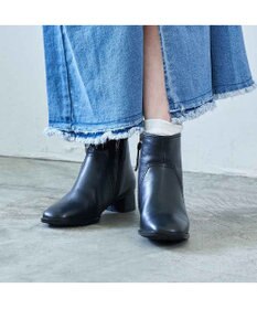 ing <ing>【WEB限定】スクエアトゥショートブーツ