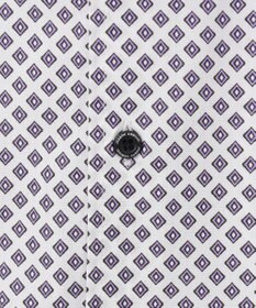 JOSEPH ABBOUD 【オーガニックコットン使用】ジオメトリックパターンシャツ