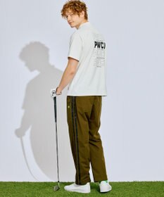 PW CIRCULUS 【撥水加工/ストレッチ】サイドストライプ ワイドパンツ ゴルフ