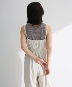 Green Parks ＺＩＰ付きドロストコクーンサロペット