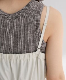 Green Parks ＺＩＰ付きドロストコクーンサロペット