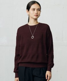 自由区 L ファインコットンウール ニット