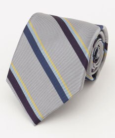 J.PRESS MEN シルクツイルストライプ ネクタイ