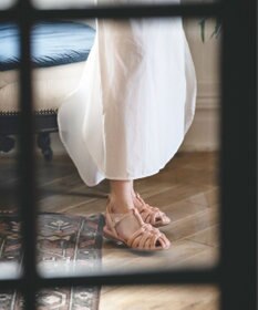 BONTRE 【BONTRE/ボントレ】グルカ風編み上げサンダル