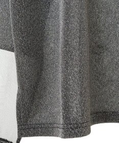 Green Parks 袖チュールドッキングラメプルオーバー