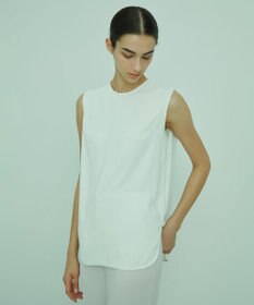 BEIGE， DANDELION / ノースリーブブラウス