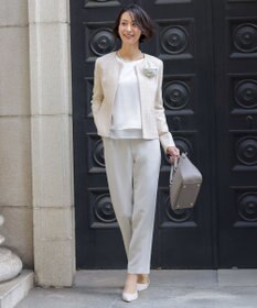 J.PRESS LADIES L ハンマーサテン カットソー