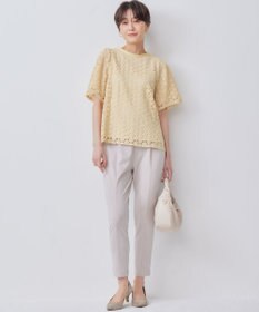 組曲 S 【WEB限定】スタイルアップジャージー パンツ