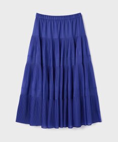 GRACE CONTINENTAL プリーツティアードスカート
