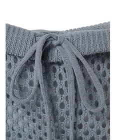 CRAFT STANDARD BOUTIQUE 配色メッシュニットスカート