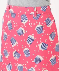 23区GOLF はじける可愛さ【WOMEN】【ストレッチ】ポップコーン柄 サラマックスツイルスカート