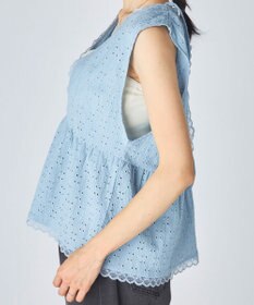 OP／FILA 【Ocean Pacific】Vネックレースビスチェ