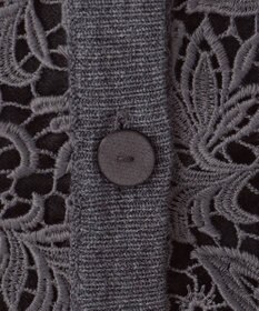 自由区 【カトリエムブーケ】Tricot de dentelle レースカーディガン