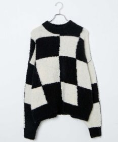 WEGO 幾何学柄ニットプルオーバー