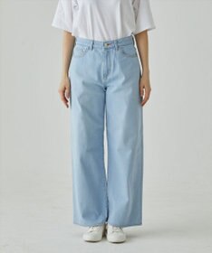 caqu 80's slim baggy バギーフィットワイドデニム