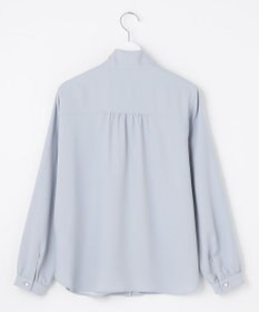 J.PRESS LADIES 【洗える】ヌーディスバックサテン ボウタイ ブラウス