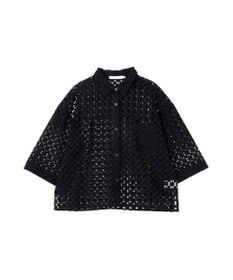 AMERICAN HOLIC 刺繍ショート半袖シャツ