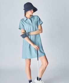 FILA GOLF／marie claire 【marie claire SPORT】 ストレッチサッカーワンピース