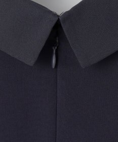 23区 【VERYコラボ】トリアセダブルジョーゼット つけ襟 ボウタイワンピース