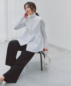 UNFILO 【VERY×UNFILOコラボ】2WAY ペプラムジレ