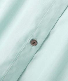 YECCA VECCA バックギャザーロングシャツ