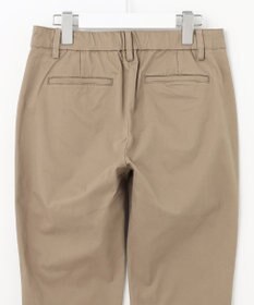 J.PRESS LADIES 【洗える】ピーチサテンストレッチ パンツ