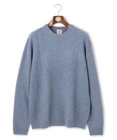 J.PRESS MEN 【KING SIZE】【Cash Lamb’s wool】ケーブルニット / クルー