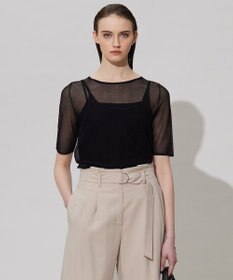 ICB 【洗える】マルチレイヤードハイゲージ ニットプルオーバー