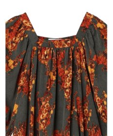 Green Parks ■ＥＳＣＡＲ　アートフラワーｐｔワンピース