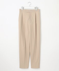 23区 【エステータ】ウールトロドライストレッチ タックテーパード パンツ