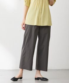 J.PRESS LADIES S 【洗える】ウェザーバイオエアフロー ワイド パンツ