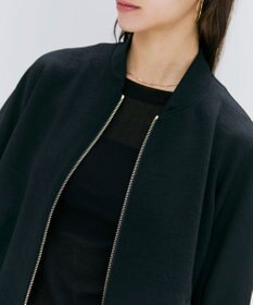 BEIGE， 【洗える】POMONA / ゴールドジップライトブルゾン