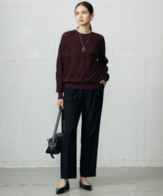 自由区 L ファインコットンウール ニット