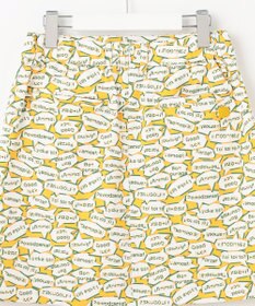 23区GOLF 【WOMEN】【吸水速乾/UVカット】YELL総柄プリントスカート