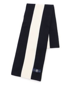 J.PRESS MEN 【J.PRESS ORIGINALS】【UNISEX】Wool Polyester Knit School Muffler