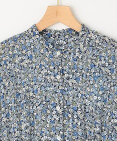 組曲 L フラワーレイヤープリント ワンピース