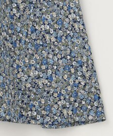 組曲 L フラワーレイヤープリント ワンピース