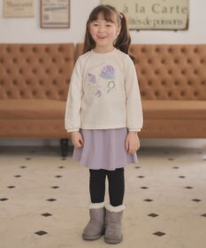 ANY KIDS 【らくっトレーナー】裏毛 プリンセスデザイン トレーナー