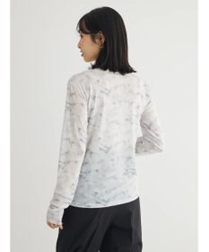 Green Parks クルーネックアソート柄シアープルオーバー